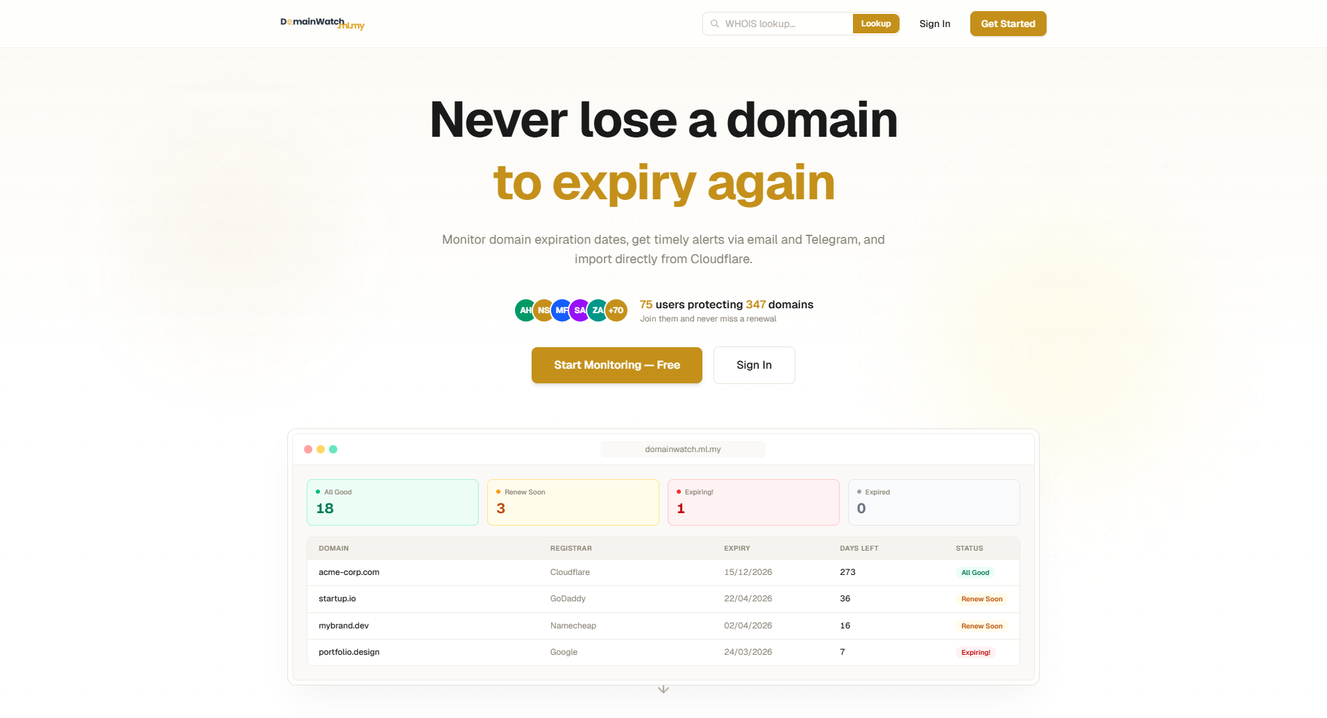 DomainWatch
