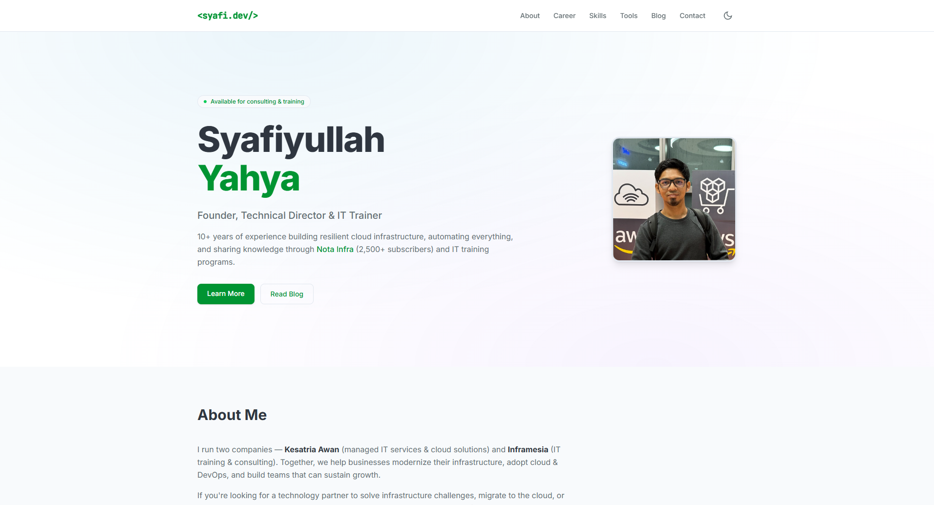 Syafi.dev